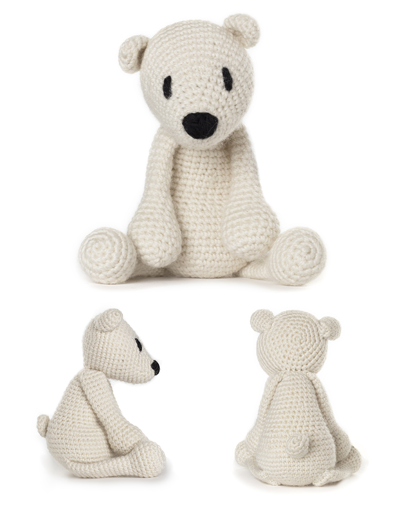 toft piotr the polar bear amigurumi crochet animal